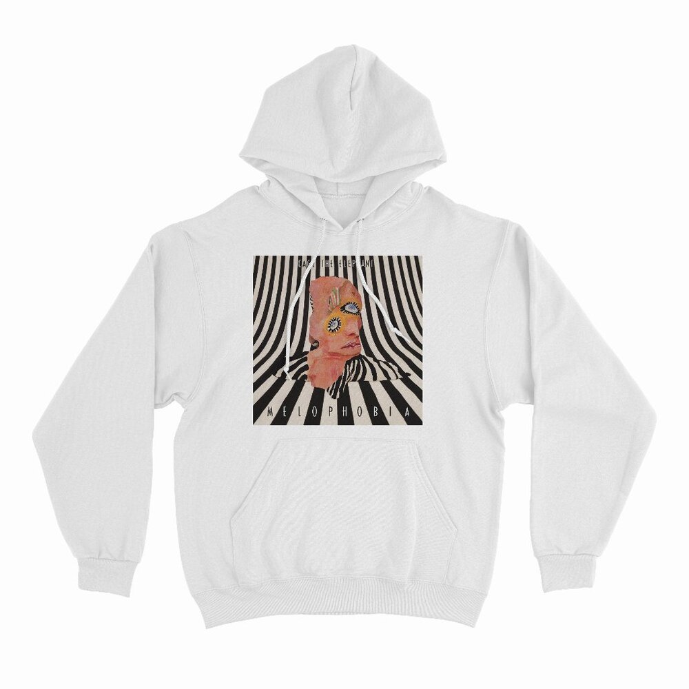 Melophobia - Cage The Elephant White Hoodie